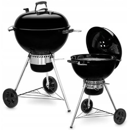 Grill Węglowy Stojący grill Turystyczny na kółkach Master-touch