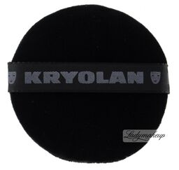 Kryolan - CZARNY puszek do pudru 8 cm