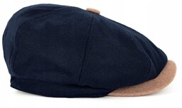 Wełniany ciepły elegancki kaszkiet męski Newsboy cz23405-2