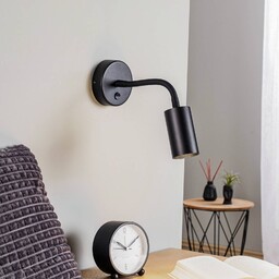 Nowodvorski Lighting Eye Flex S kinkiet, czarny