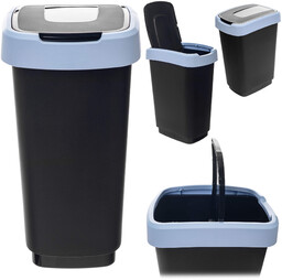 Kosz na śmieci Morin 25L z klapą obrotową