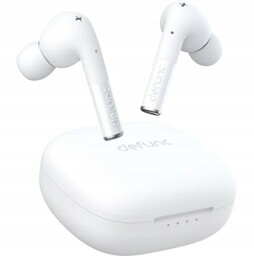 DeFunc Słuchawki Bluetooth 5.2 True Entertainment bezprzewodowe białe/white