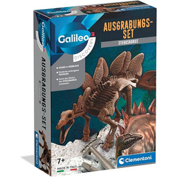 Clementoni Galileo Discovery zestaw do wykopalisk Stegozaur wykopywanie