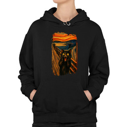 Kot krzyk - inspirowany Van Goghiem - damska