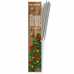 Zimne ognie Choinka - 28 cm - 10