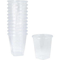 Homéa, Zestaw 12 plastikowych szklanek wielokrotnego użytku "Shooter"