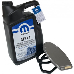 Olej MOPAR ATF+4 oraz filtr automatycznej skrzyni biegów