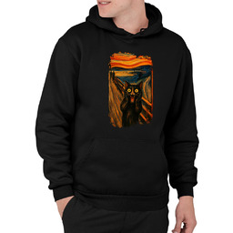 Kot krzyk - inspirowany Van Goghiem - męska