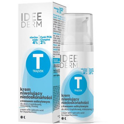 Idee Derm Krem niwelujący niedoskonałości z kwasem salicylowym,