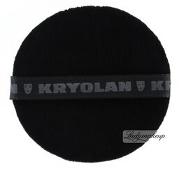 Kryolan - CZARNY puszek do pudru 10 cm