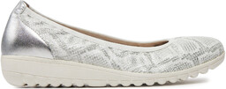 Baleriny Caprice 9-22161-42 Srebrny