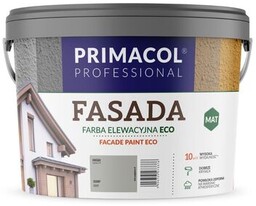 Farba Fasada Eco szary 9 l Primacol