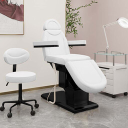 Fotel kosmetyczny elektryczny do salonu kosmetycznego pedicure regulacja