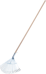 Grabie do liści 184 x 47 cm, niebieskie