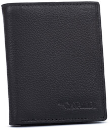 Męski kompaktowy portfel skórzany marki 4U Cavaldi