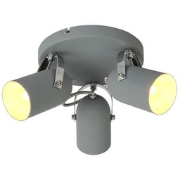 Plafon GRAY 3x40W E14 szary CANDELLUX