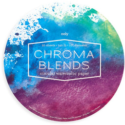 Blok Do Akwareli Okrągły Chroma Blends