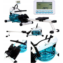 Wioślarz Treningowy Wodny Ergometr Do Ćwiczeń Fitness Cardio