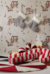 Skarpeta świąteczna "Szara skarpeta" OUTLET