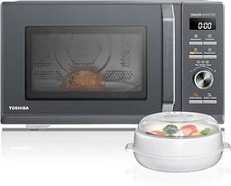 Toshiba Kuchenka mikrofalowa 26 l na gorące powietrze,