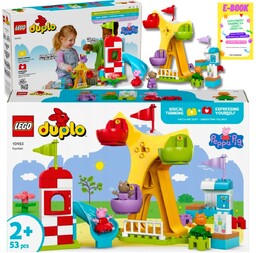 LEGO DUPLO Świnka Peppa Wesołe miasteczko KLOCKI PREZENT