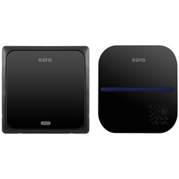 Dzwonek bezprzewodowy Blues bezbateryjny przycisk Eura Kinetic