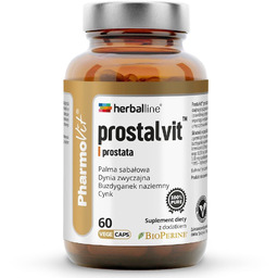 PHARMOVIT Prostalvit Prostata suplement diety 60 kapsułek