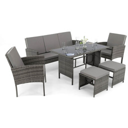 Zestaw mebli ogrodowych 1029B Szary