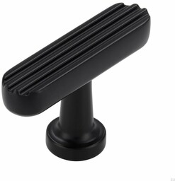 Gałka meblowa T-Bar 2588 48 Metalowa Czarna Matowa