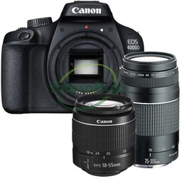 Canon EOS 4000D + 18-55 DC III +