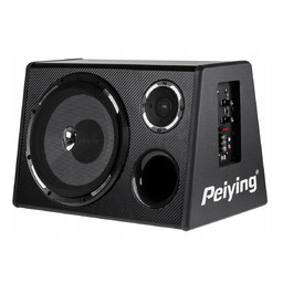 Subwoofer samochodowy skrzynia basowa tuba Peiying 10" 200