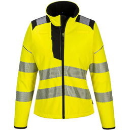 PORTWEST PW381 SOFTSHELL DAMSKI PW3; ŻÓŁTY/CZARNY