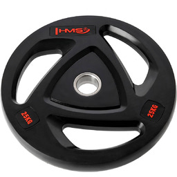 Obciążenie olimpijskie gumowane TOX25 25 kg - HMS