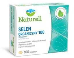 NATURELL Selen Organiczny - 100 tabletek