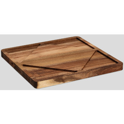 drewniana patera do serwowania