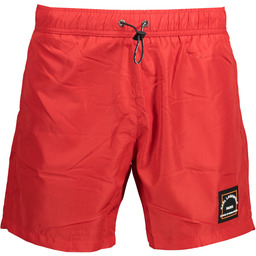 KARL LAGERFELD KOSTIUM KĄPIELOWY MĘSKI SPÓDNICZKA CZERWONA