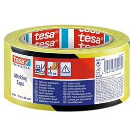 TESA Taśma ostrzegawcza Professional 60760 PVC Żółto-czarny (33