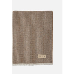 Eskimo Pled kaszmirowy Verbier Brown