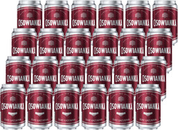 24x Woda mineralna CISOWIANKA silnie gazowana puszka 330