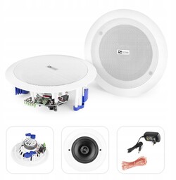 Głośniki Instalacyjne Aktywne Sufitowe Bluetooth