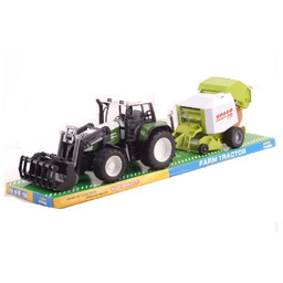 Macyszyn Toys Traktor z belownicą i turem zabawka