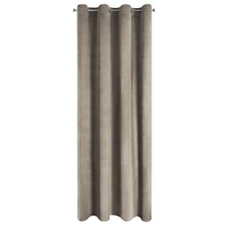 Design 91 Zasłona 140x250 Rosa brązowa welurowa gotowa