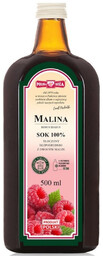 Sok z owoców malin 500 ml - Polska