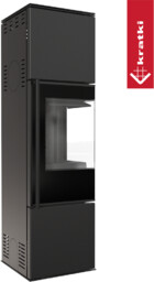 Piec stalowy KRATKI REN/M prawy Ø 150 7