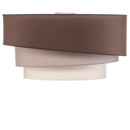 Lampa Sufitowe Euluna, Trio Max, ściemnialny, brąz rdzawy,