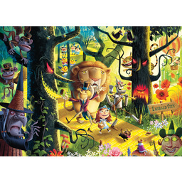 Ravensburger Puzzle 12000513 - lew, tygrys i niedźwiedź