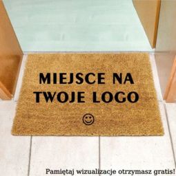 Wycieraczka z własnym LOGO firmy 90x60
