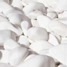 Białe kamienie dekoracyjne 1-3 cm Polnix 51.501.01 otoczaki