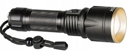Latarka Led Taktyczna Mocna Akumulatorowa Usb Zoom