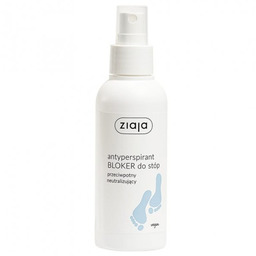 Antyperspirant BLOKER do stóp przeciwpotny neutralizujący, Ziaja, 100ml